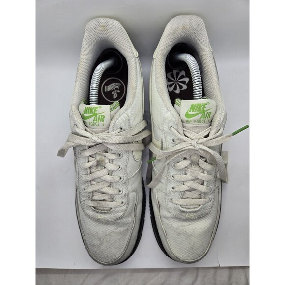 Nike Air Force 1 Low \'07 LV8 Shoes Men\'s 11 Sea Glass Canvas Athletic Sneakers